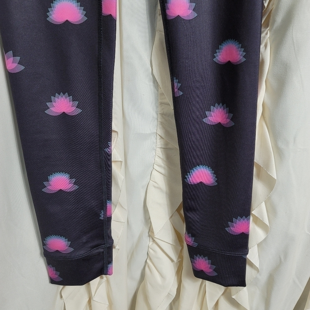 Free People Movement Lotus Print Hi-Rise Legging XS - Picture 4 of 7